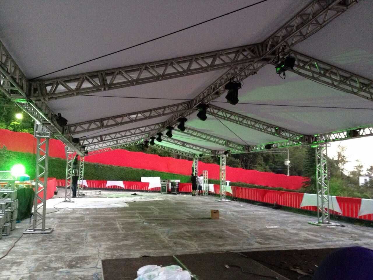 Galpão de Box Truss