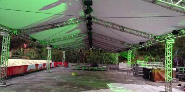 Galpão de Box Truss