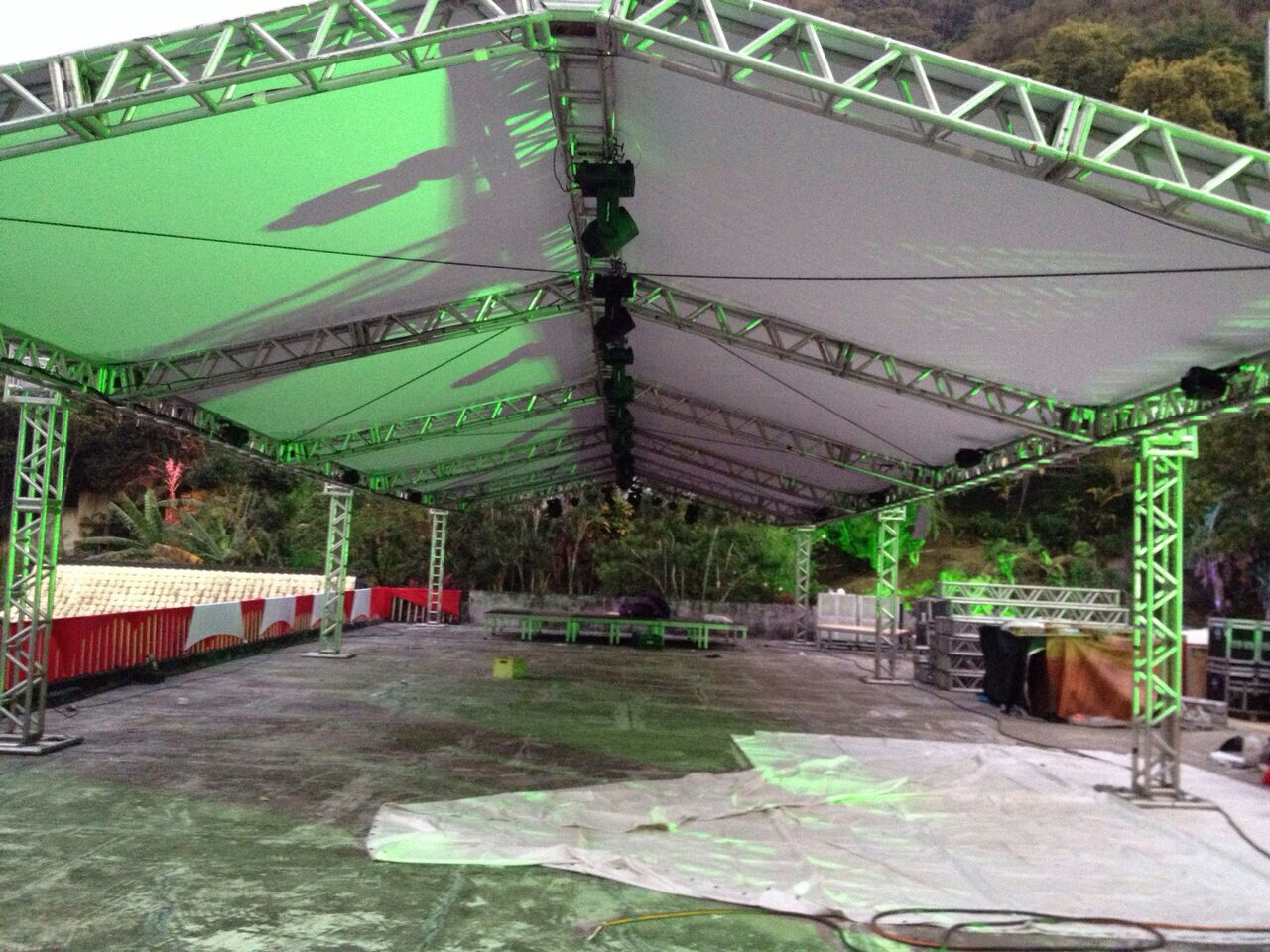 Galpão de Box Truss